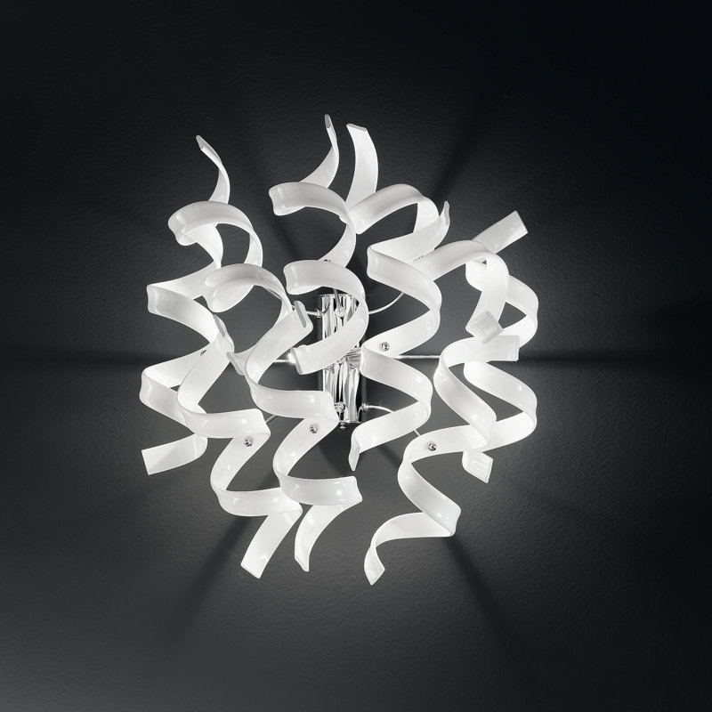 Astro Flush Mounted Sconce, White