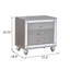 Table de chevet, argent