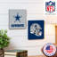 Tampa Bay Buccaneers sur plastique / acrylique, 2 pièces