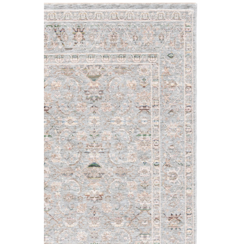 Viscose Oriental Indoor Rug, Rectangle 5' x 8'