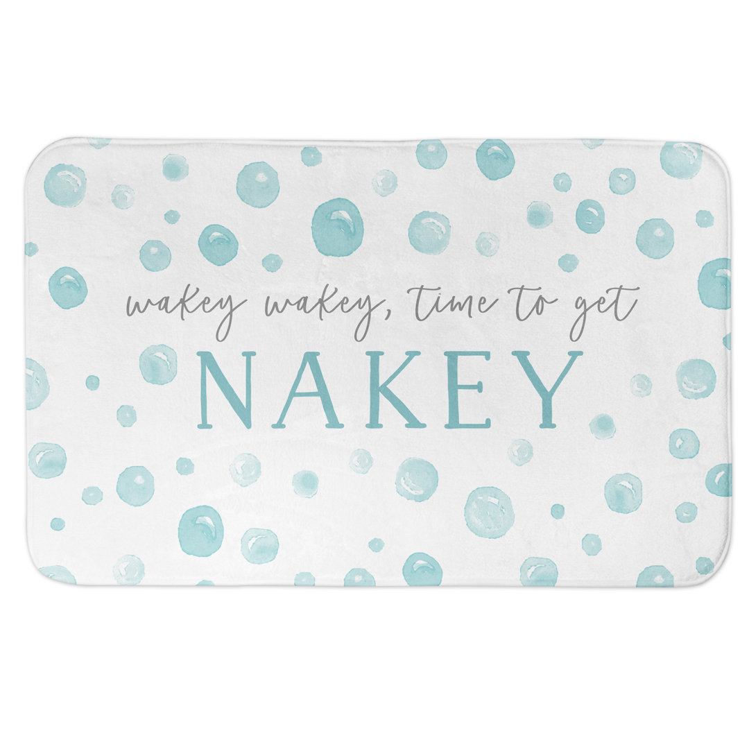 Agee Non-Slip Bath Rug Red Barrel Studio®