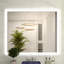 Miroir sans cadre à DEL pour salle de bain