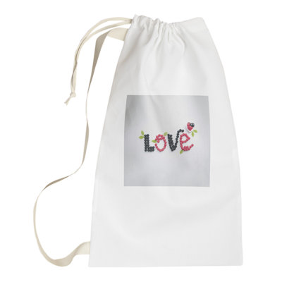 Fabric Laundry Bag with Handles