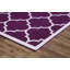 Tapis abstrait mauve tendance-23489124