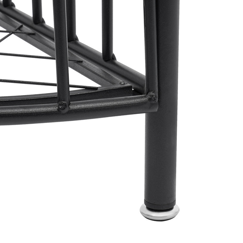 Kamare Metal Freestanding 6 - Hook Coat Rack, Black