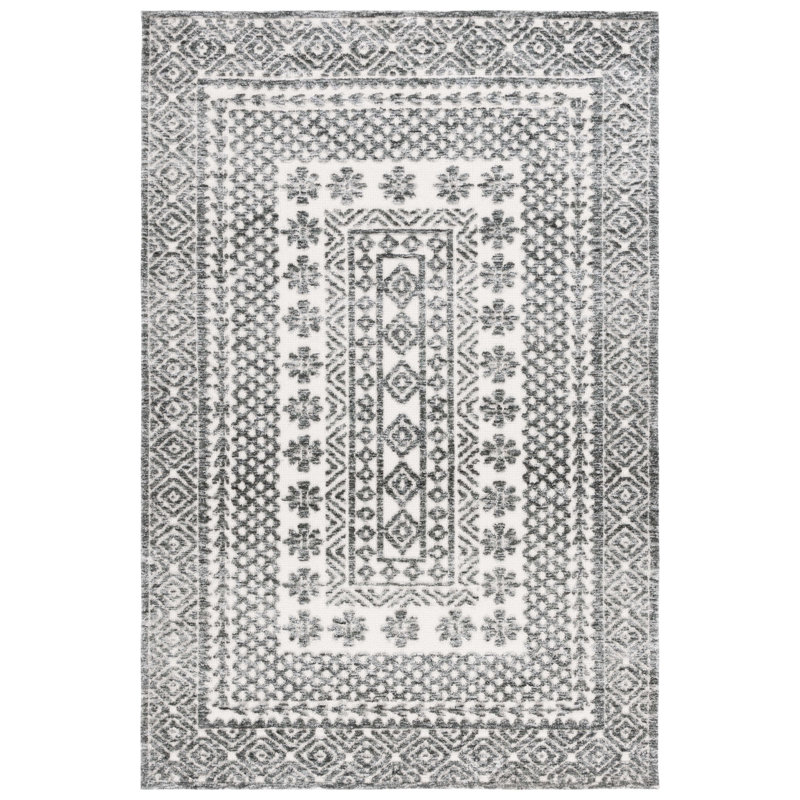 Kaylian Performance Geometric Rug, Square 6'