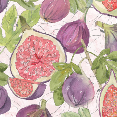 Fig Medley II by Leslie Mark - Wrapped Canvas Painting