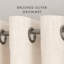 100% Blackout Textured Linen-Blend Grommet Curtain Set-726525261-756059547