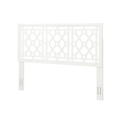 Tête de lit blanche pour lit très grand, fabriquée en peuplier, hauteur réglable, convient aux bases de lit en métal standard, s'harmonise avec divers raffinements décoratifs blanc, bois de peuplier, structure universelle, convient
