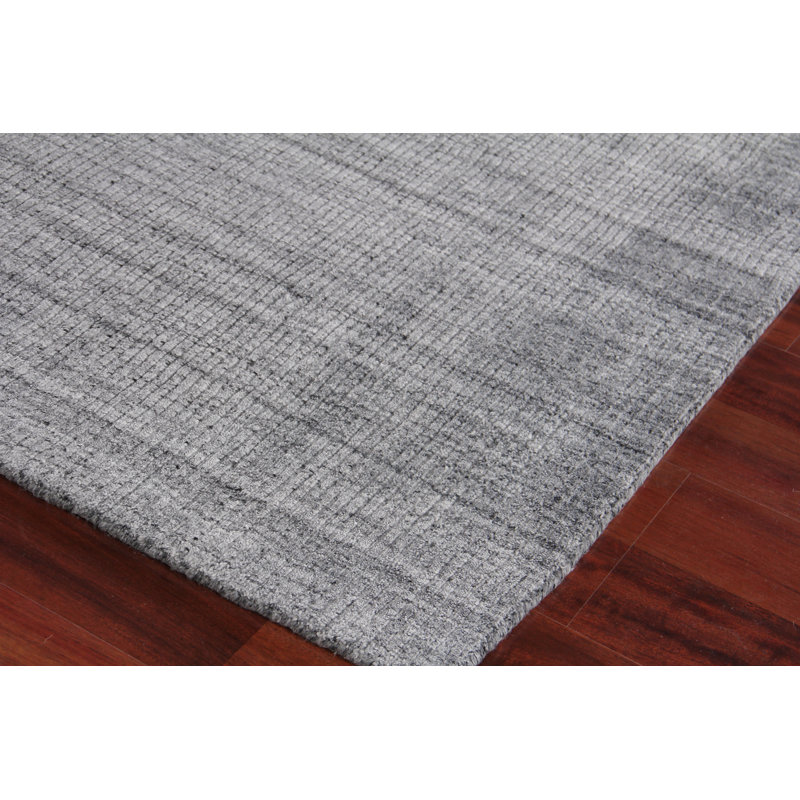 Robin Handmade Area Rug, Rectangle 12' x 15', Charcoal