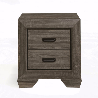 Table de chevet 2 tiroirs