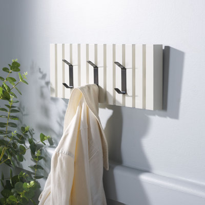 Fotina 3 Hook Wall Mounted Coat Rack