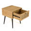 Carncoagh 40cm W Manufactured Wood Bedside Table