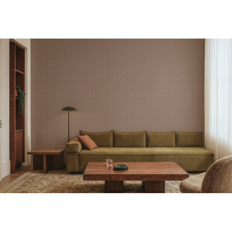 Stone Lace - Red Clay Wallpaper