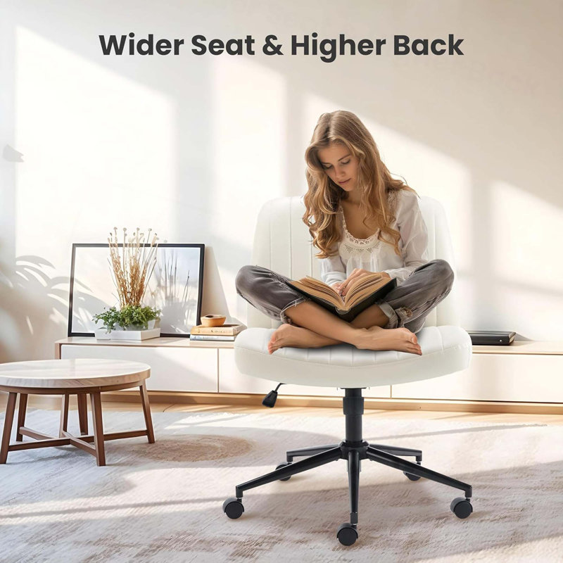 Fauteuil de bureau Criss, Blanc