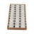 30 Slots Wooden+Flannel Display Watch Box