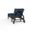 Monterey 81'' Long Reclining Single Chaise Sunbrella® with Cushions-98127793