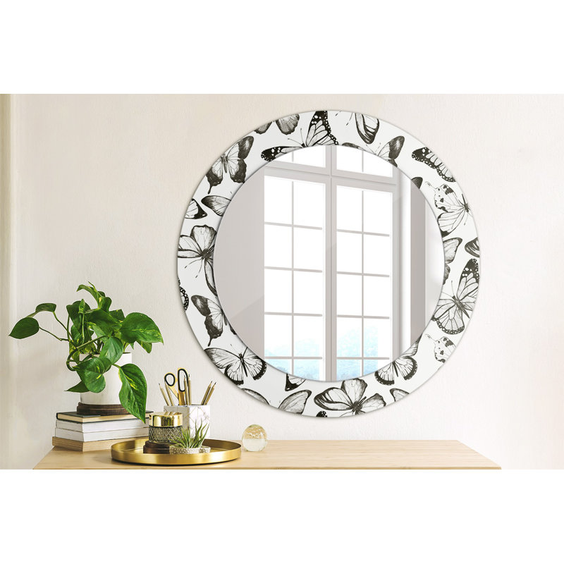 Huldar Glass Flat Wall Mirror