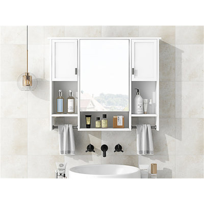 Armoire de rangement murale moderne 35 po x 28 po