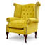 Upholstered Wingback Chair