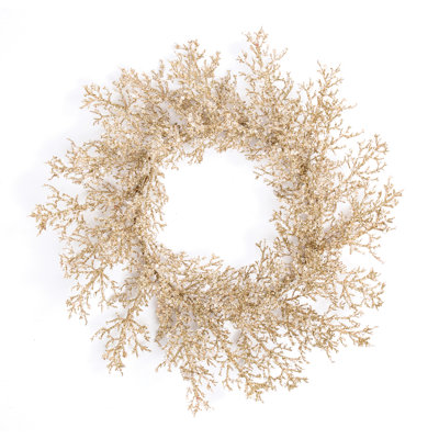 Couronne de brindilles glacées P 24 po