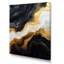 Or et marbre noir Essence I - décoration murale en marbre-1007193413-1040884920