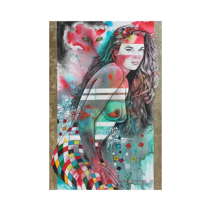 Jo Jo by Graeme Stevenson - No Frame Gallery-Wrapped Canvas Giclée on Canvas, 66.04 cm H x 45.72 cm W
