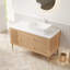 Meuble-lavabo simple 48 po avec comptoir
