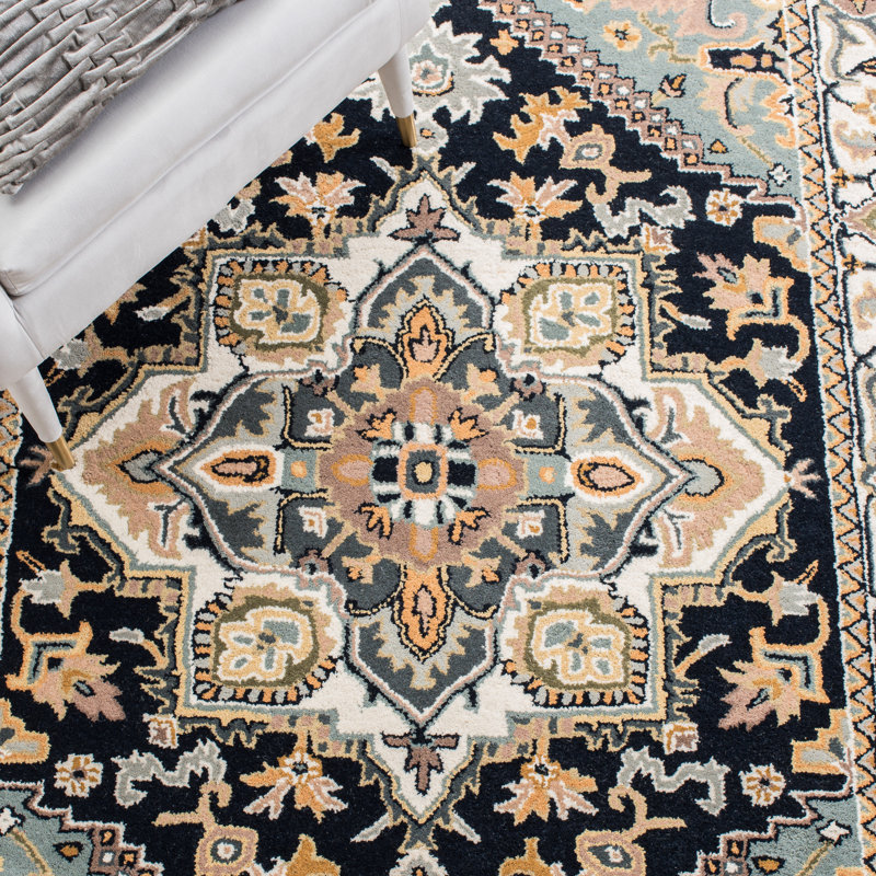 Tapis oriental en laine touffeté à la main Heritage, Rectangulaire 3 pi x 5 pi