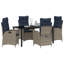 Patio Dining Set with-1985685490-1985685262