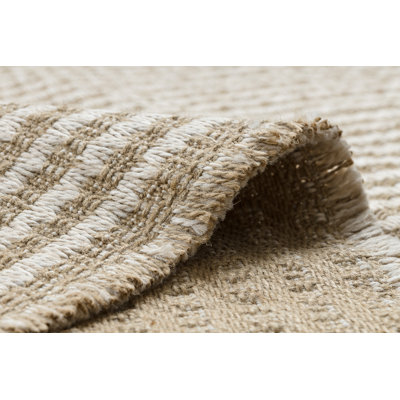 Northfleet Rectangle Jute / Sisal Flatweave Area Rug