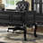 French Retro Style Black Five-drawer Writing Desk-533028592