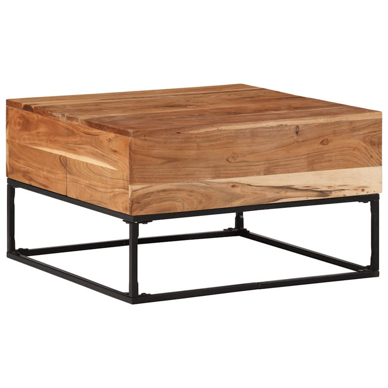 Gearld Frame Coffee Table, Brown