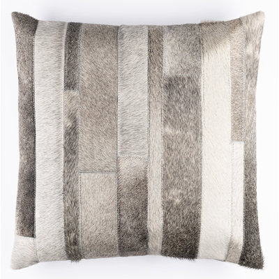 Coussins décoratifs en cuir de vache Canvello