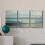 Shimmering Sea - ensemble de 3 reproductions sur toiles tendues-134529637