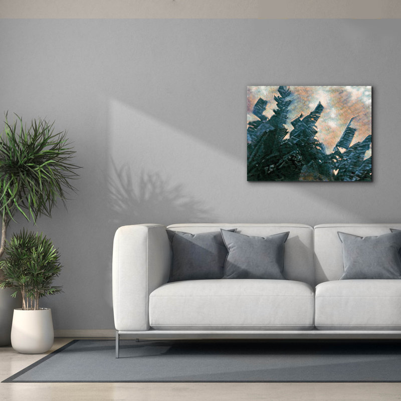 Toile épique Graffiti «Cabana View Monet 2» par Alicia Longley, 34 po x 26 po, H 26 po x l 34 po
