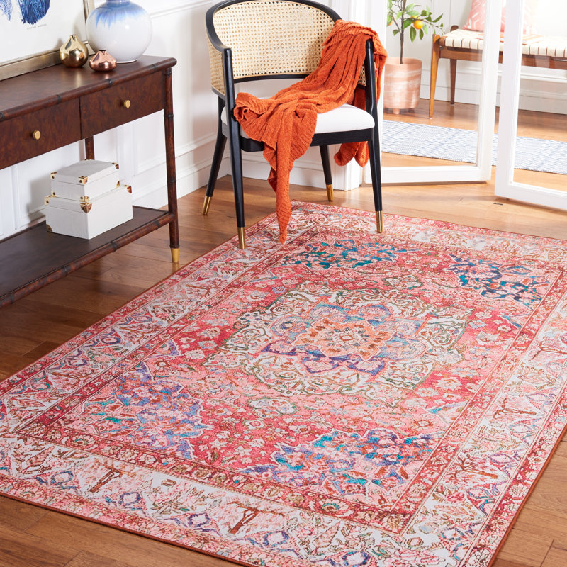 Ionna Performance Machine Washable Oriental Rug, Rectangle 4' x 6'
