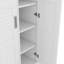 Armoire moderne à 3 portes avec tablettes Modern Minimalist