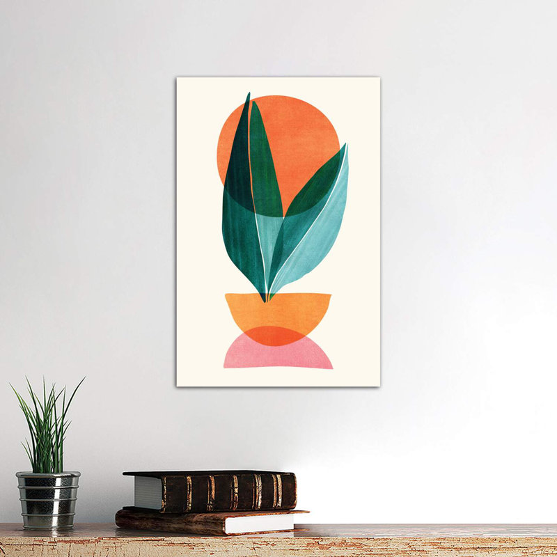 Abstract Nature Stack - Wrapped Canvas Print, 66.04 cm H x 45.72 cm W x 3.175 cm D