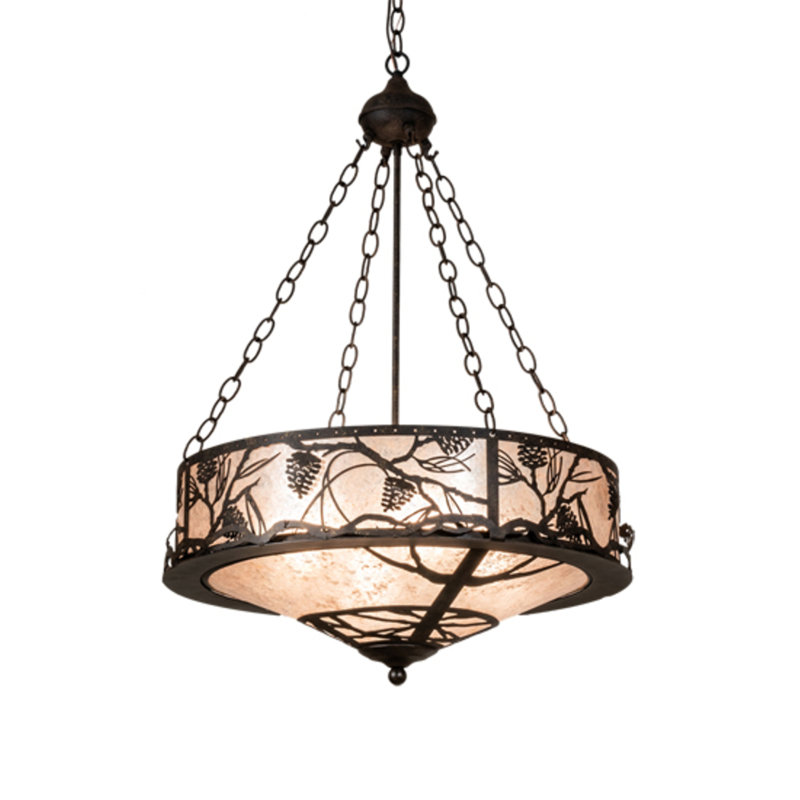 Whispering Pines 4 - Light Chandelier