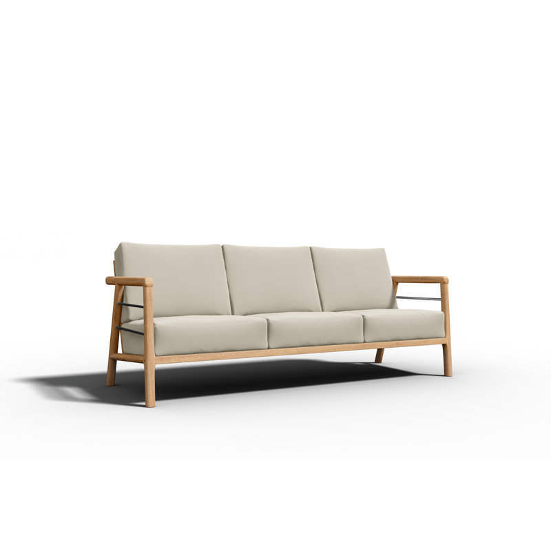 Daniele 5 - Person Outdoor Seating Group with Cushions, Cream