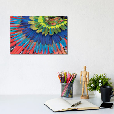 San Miguel De Allende, Mexique. "Native Feather Coiffe" par Darrell Gulin - Photographie sur toile tendue