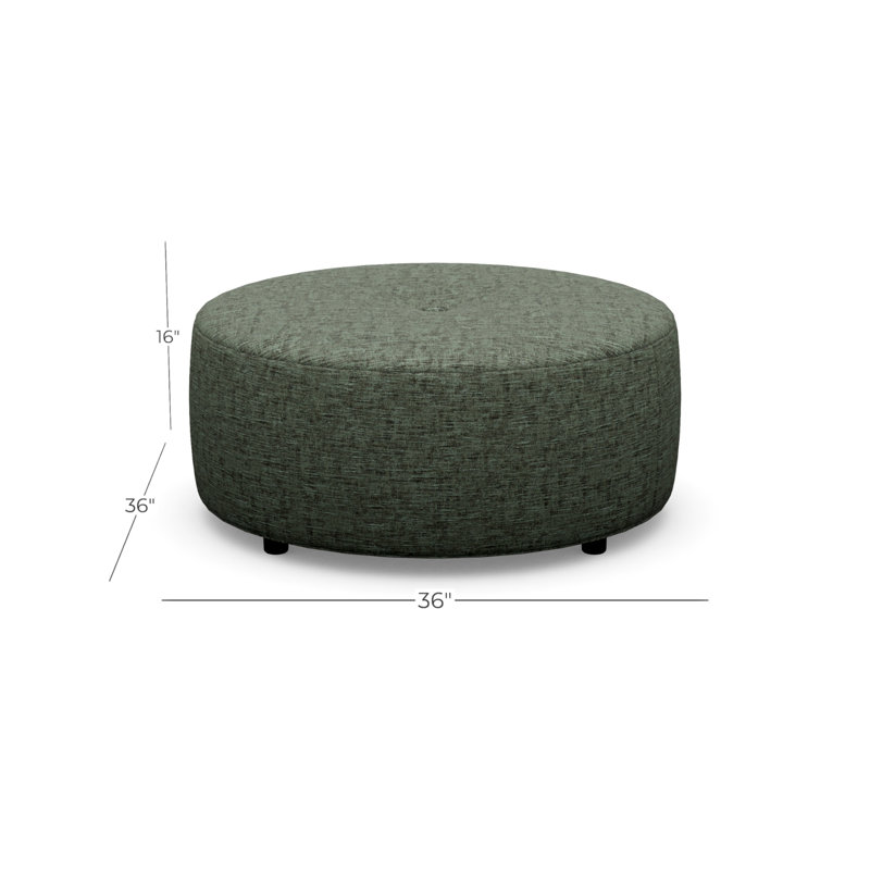 Pouf Round Ottoman, Churchill 351949