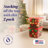 Homz Holiday Seasonal Decor Plastic Storage Bin with Latching Lid-97214404