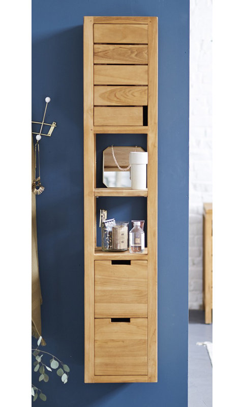 Solid Wood Linen Cabinet