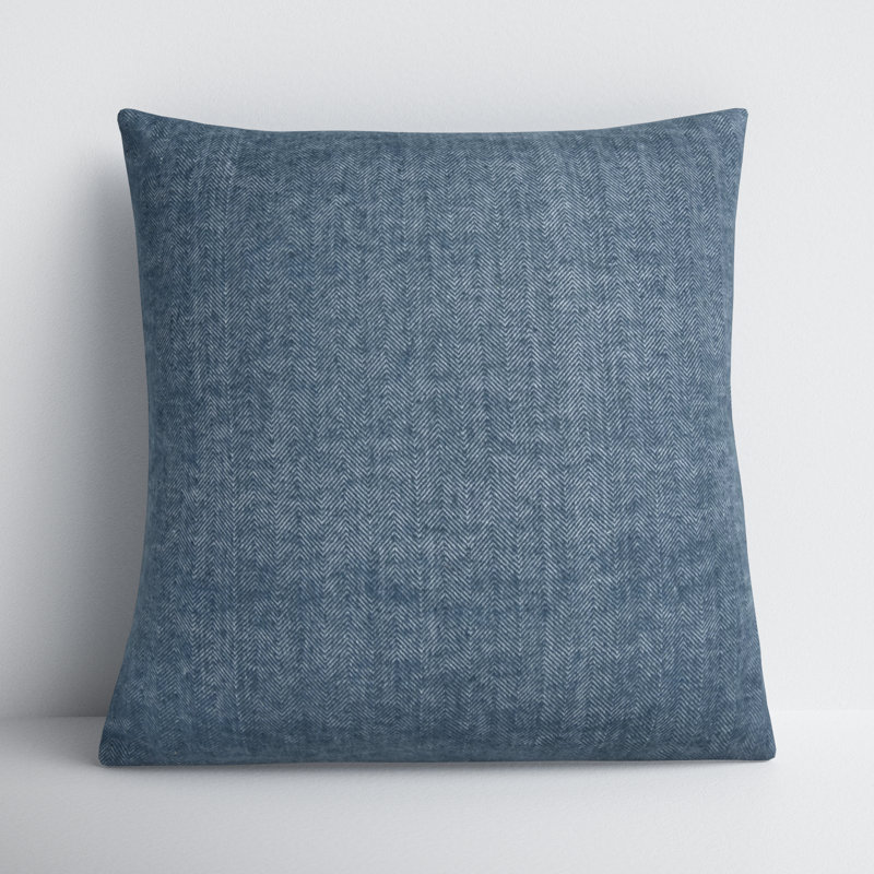 Enora Throw Pillow, Blue