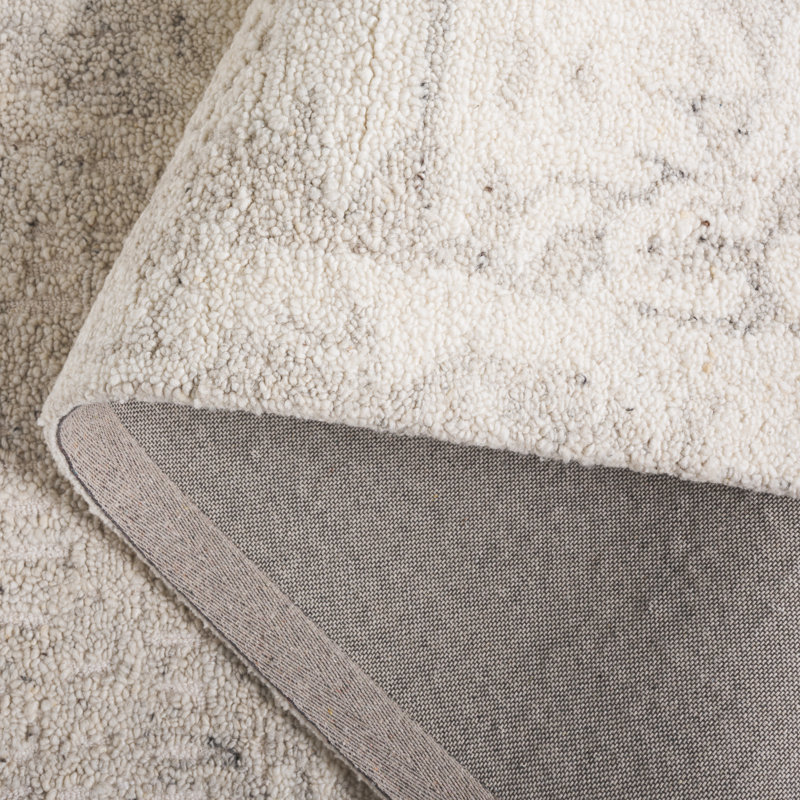Falyn 105 Area Rug In Ivory / Grey, Rectangle 5' x 8'