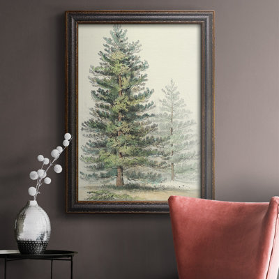 Toile encadrée de qualité supérieure Majestic Pine I - prête à être accrochée