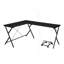 Bureau d'ordinateur de coin