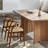 Gunnur Mid-Century Solid Wood Dining Chair-322007685